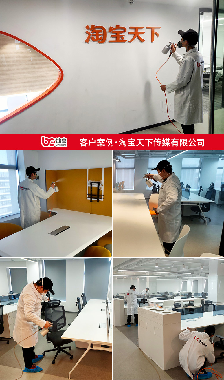 冰虫除甲醛案例-客户名称:淘宝天下传媒有限公司