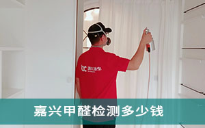 嘉兴甲醛检测多少钱