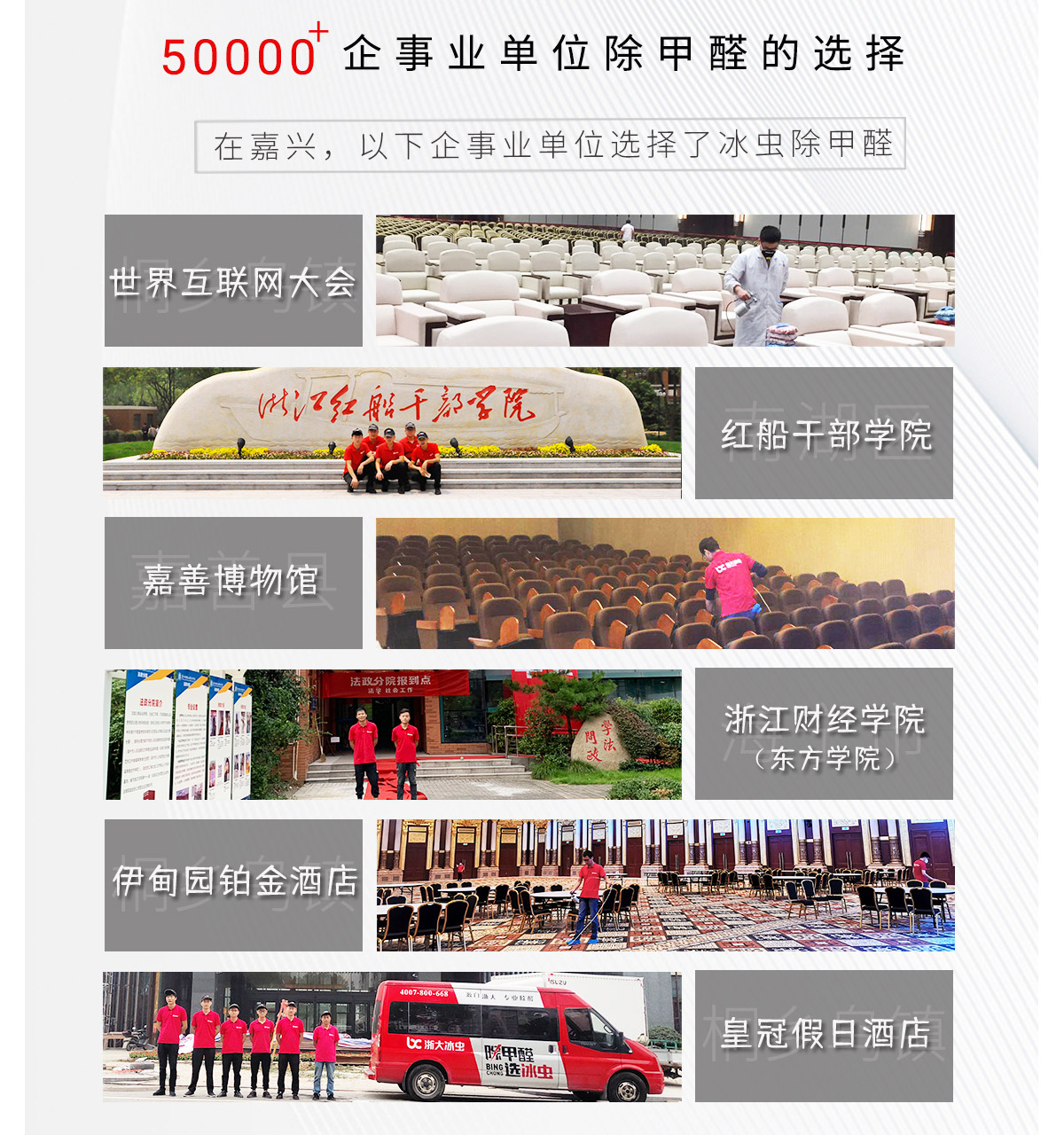 冰虫除甲醛工程客户案例